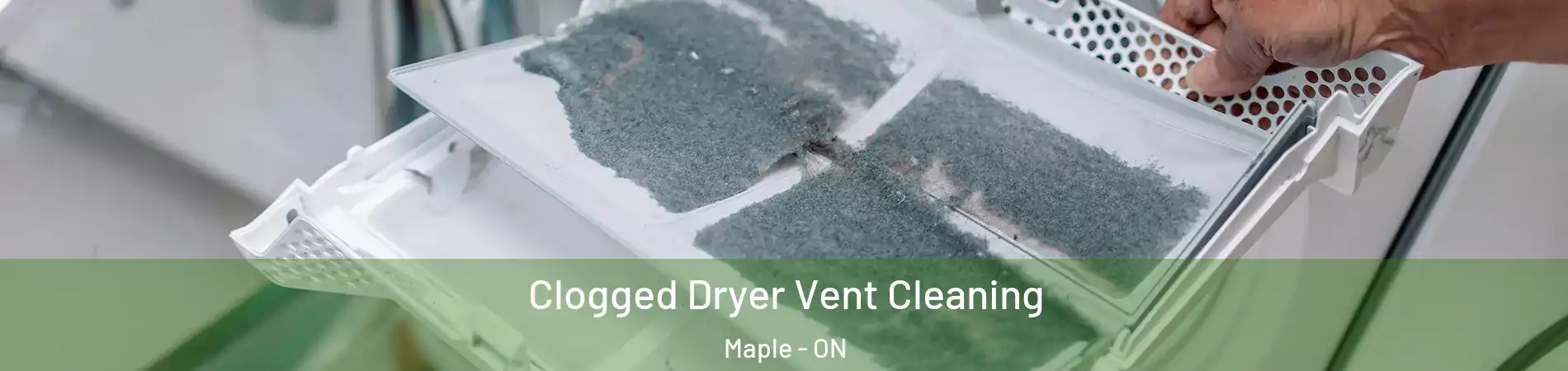  Clogged Dryer Vent Cleaning Maple - ON