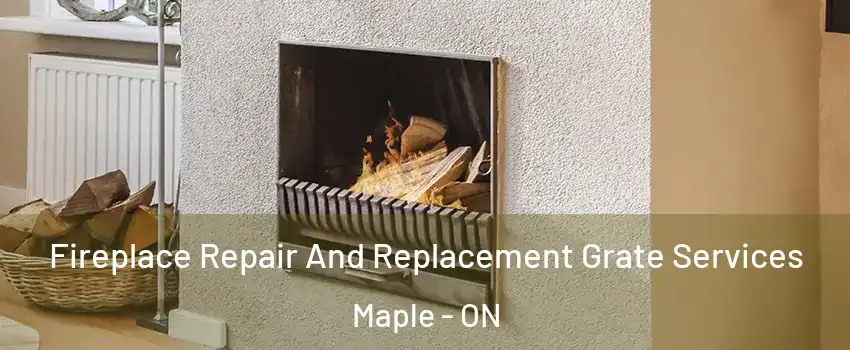 Fireplace Repair And Replacement Grate Services Maple - ON