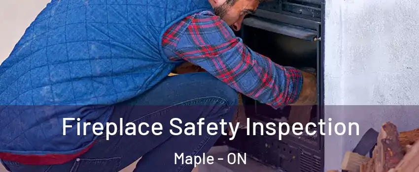  Fireplace Safety Inspection Maple - ON
