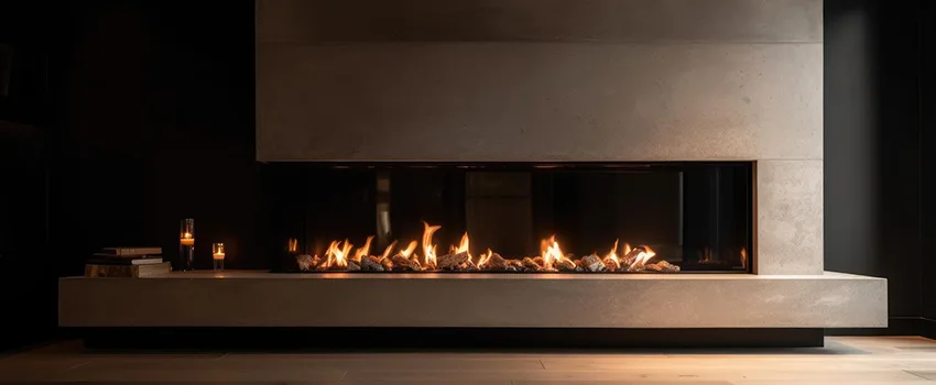 Gas Fireplace Ember Bed Design Services in Maple, Ontario
