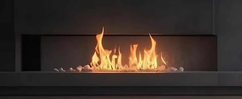 B-Vent Gas Fireplace Installation in Maple, ON