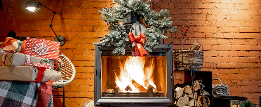 Travis Industries Linear Gas Fireplace Installation in Maple, Ontario