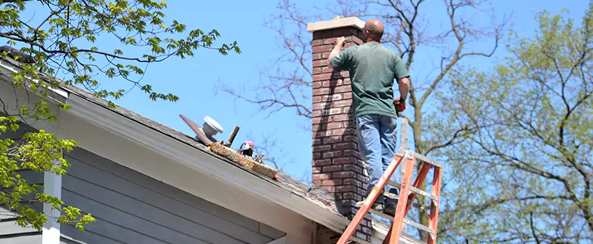 Vinyl and PVC Chimney Flashing Installation in Maple, ON