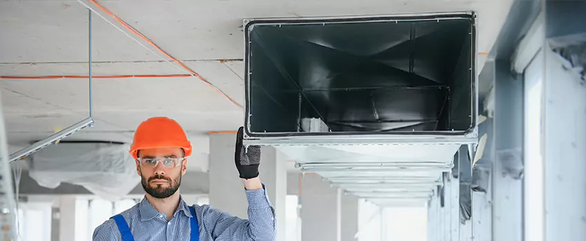 Clogged Air Duct Cleaning and Sanitizing in Maple, ON