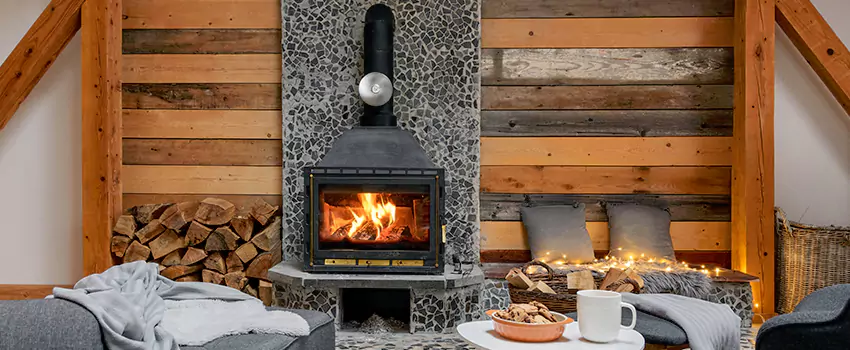 Thelin Hearth Products Direct Vent Gas Stove Fireplace Inspection in Maple, Ontario