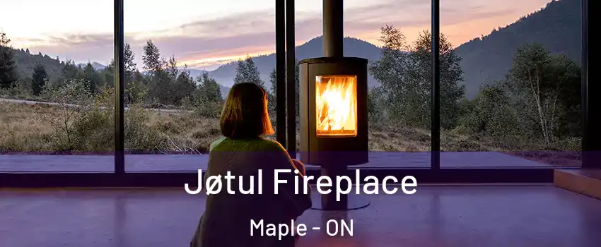  Jøtul Fireplace Maple - ON