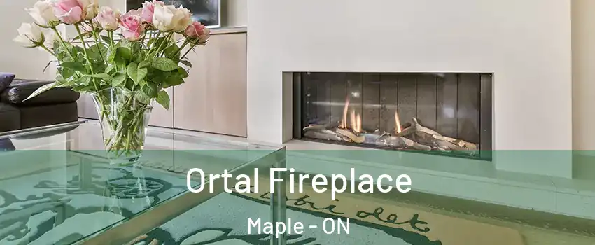 Ortal Fireplace Maple - ON